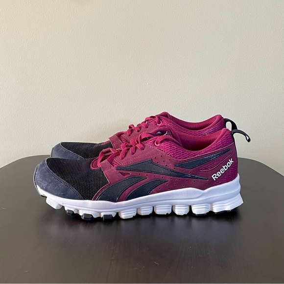 Reebok Training Women’s HexAffect Sport Running Shoes Burgundy Black - Size 9 - Picture 5 of 8